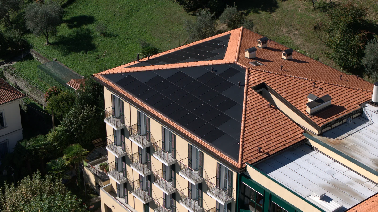 Copertura — Fondazione Greco · Bellagio (CO)