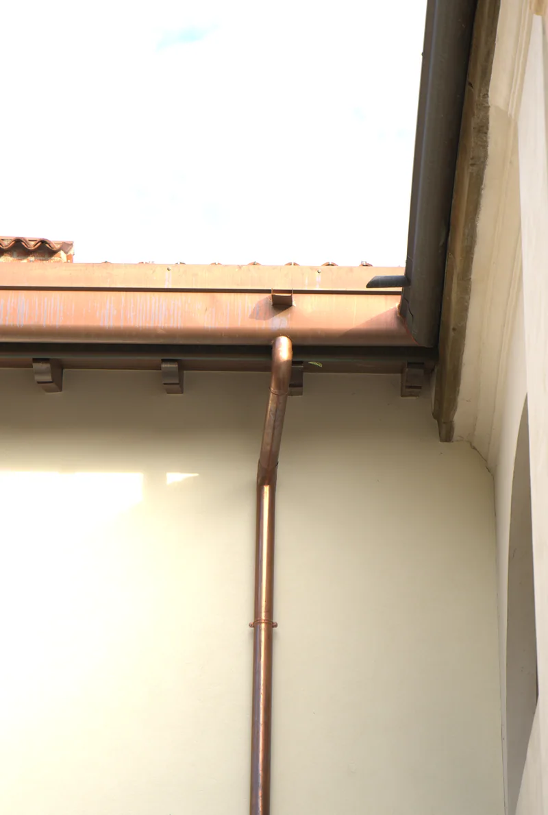 Lattoneria in rame — Ronco Briantino · Verderio Superiore, 3